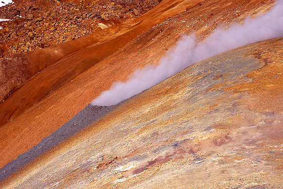 Steam vent at Kerlingarfjoll