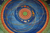 Cosmic mandala, Punakha Dzong