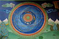 Cosmic mandala, Punakha Dzong