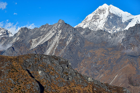 Pandim from the ridge northeast of Panding