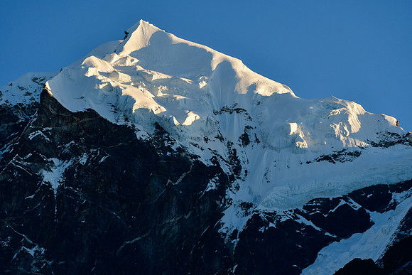 Early morning light on Pandim, viewed from Tangshing