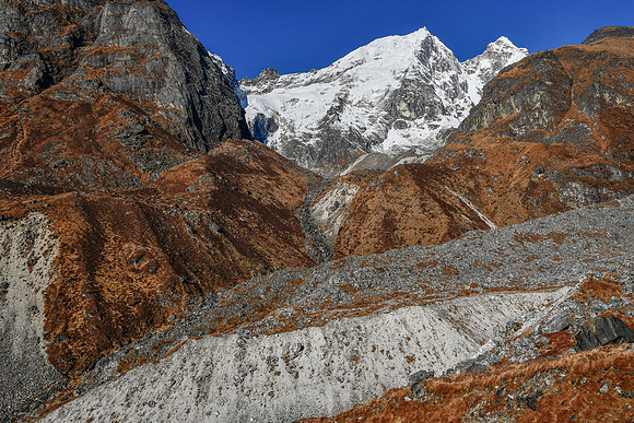 Forked Peak from below Samiti Lake