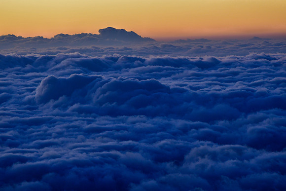 Looking southeast at sunrise from Dzongri Top