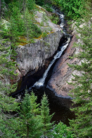 Teepee Creek waterfall, Englehart River Fine Sand Plain and Waterway Provincial Park