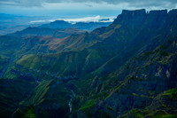 Day 2 (May 8)- Early morning view of the Amphitheatre from Tugela Falls