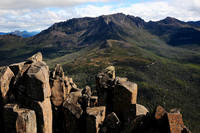 Mount Ossa from the summit of Mount Pelion East, Cradle Mountain-Lake St. Clair National Park