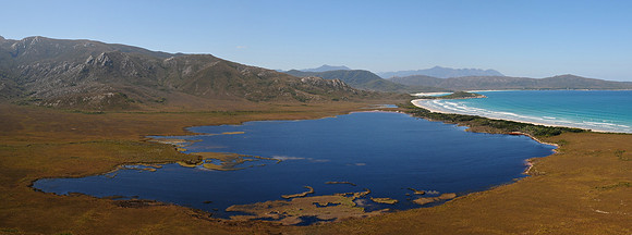 Freney Lagoon and Cox Bight, South Coast Track, Southwest National Park