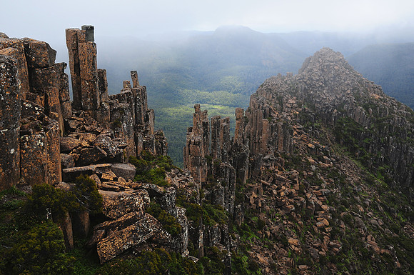 The summit of The Acropolis, Cradle Mountain-Lake St. Clair National Park