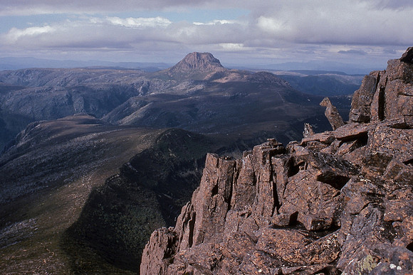 Cradle Mountain from Barn Bluff, Cradle Mountain-Lake St. Clair National Park