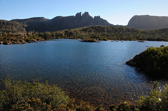 Mount Geryon from Lake Elysia, The Labyrinth, Cradle Mountain-Lake St. Clair National Park