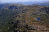 Little Plateau and Sutton's Tarn from the summit of Cradle Mountain, Cradle Mountain-Lake St. Clair National Park