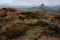 Barn Bluff from the summit of Cradle Mountain, Cradle Mountain-Lake St. Clair National Park