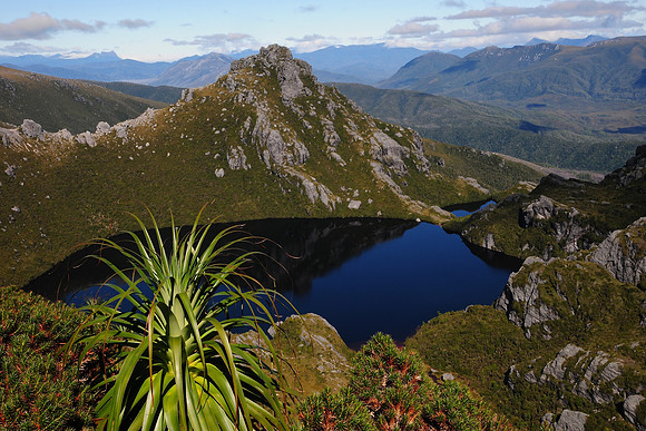 Lake Oberon and Pegasus South, Western Arthur Range, Southwest National Park