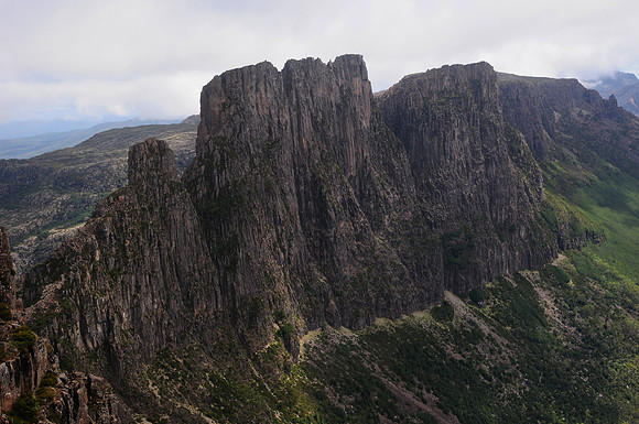 Mount Geryon from the summit of The Acropolis, Cradle Mountain-Lake St. Clair National Park