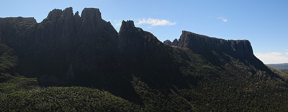 Mount Geryon and The Acropolis from The Labyrinth, Cradle Mountain-Lake St. Clair National Park