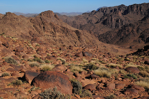 The view from Tizi Ouzarzam, Jebel Sahro