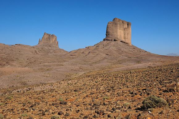 Bab n'Ali from the west, Jebel Sahro