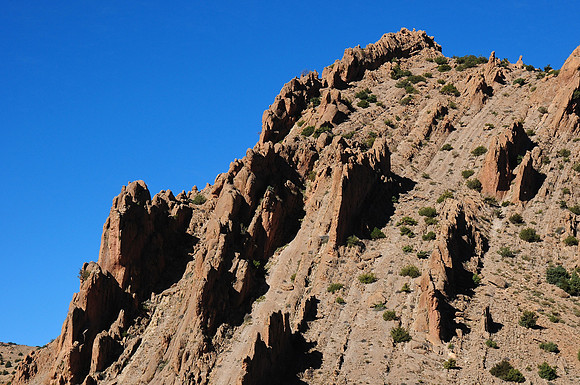 Along the  Arous River in the Central High Atlas Mountains