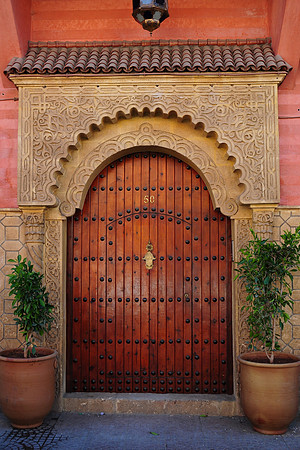 A door in Marrakech