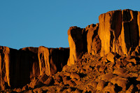 Sunset on Tassigdelt from Igli, Jebel Sahro
