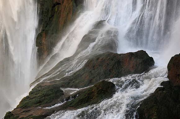 Ouzoud Falls in the Western High Atlas Mountains