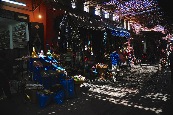 Early morning in the souks, Marrakech