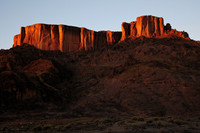Sunset on Tassigdelt from Igli, Jebel Sahro