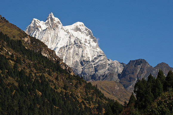 Masang Gang, from the army post east of Laya