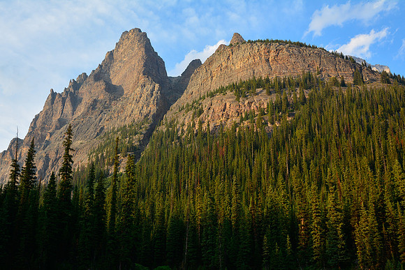 Wiwaxy Peak from the Cataract Brook Trail