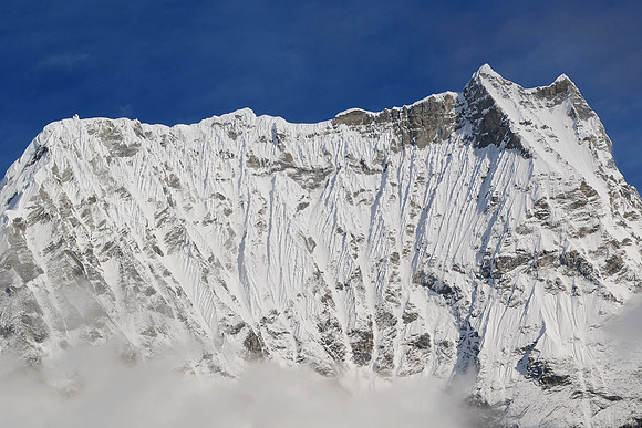 Gangcheta (Great Tiger Mountain) from Limithang