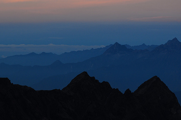 Looking back from above Narethang
