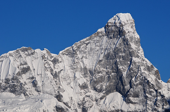 Kangphu Gang's east peak from Djundje