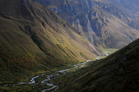 The valley of the Paro Chhu near Jangothang