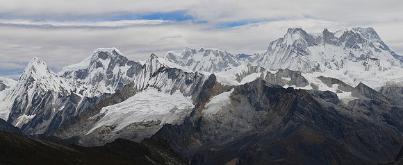 The view from the Karakachu La