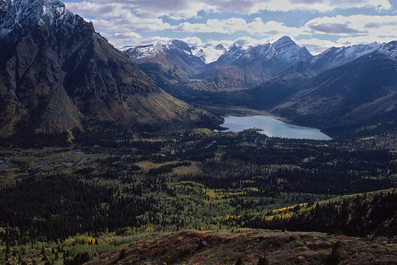 Gladys Lake from Guardian Mountain