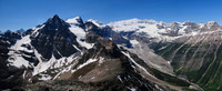 Looking west toward Mount Victoria from the summit of Fairview Mountain