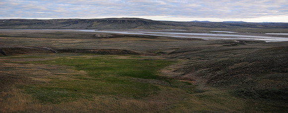 The Thomsen River just above its junction with the Muskox River
