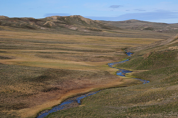 The Baker Creek valley