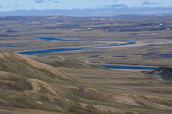 The Thomsen River from the Baker Creek valley