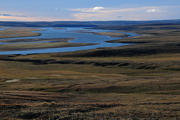 The Thomsen River near the entrance to Castel Bay