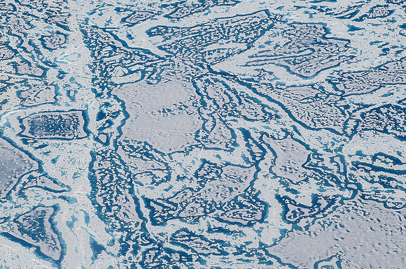 Sea ice on the Beaufort Sea