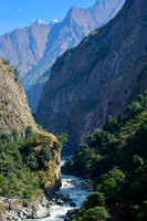 The Budhi Gandaki between Soti Khola and Lapubesi