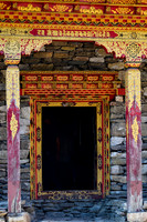 The entrance to the gompa just east of Chhokang Paro
