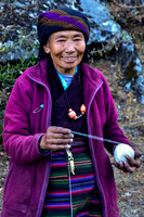 Our hostess in Chhokang Paro