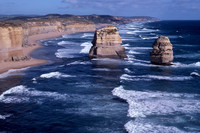 Two of the Twelve Apostles, Port Campbell National Park, Victoria