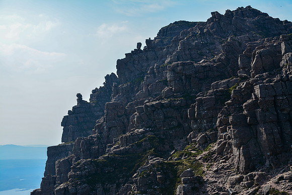 On Stac Pollaidh's ridge