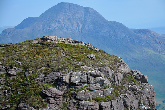 Cul Beag from the summit of Stac Pollaidh