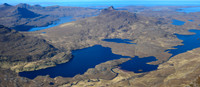 Loch an Doire Dhuibh and Stac Pollaidh from the summit of Creag nan Calman (Cul Mor's south peak)