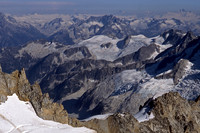 Looking east from the summit of Claw Peak