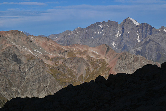 The Nun's Veil from the Mueller Hut, Mount Cook National Park